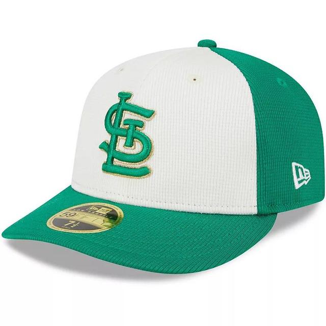 Mens New Era /Green St. Louis Cardinals 2024 St. Patricks Day Low Profile 59FIFTY Fitted Hat Product Image