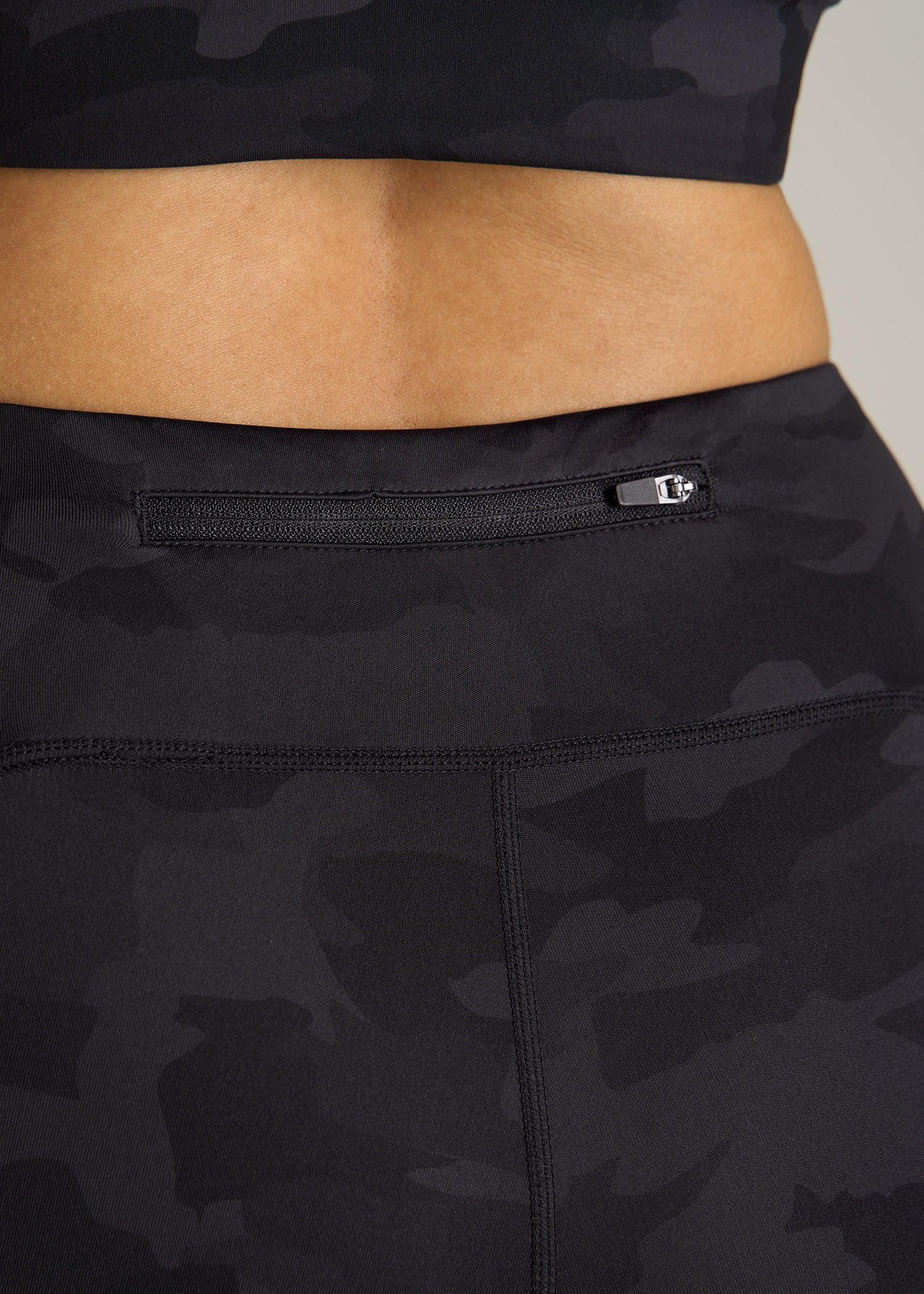 Women's Active Tall Leggings with Pockets in Grey Camo Product Image