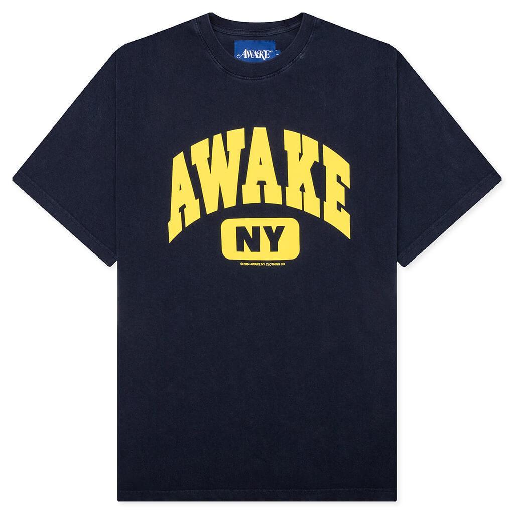 Varsity Tee - Navy Male Product Image