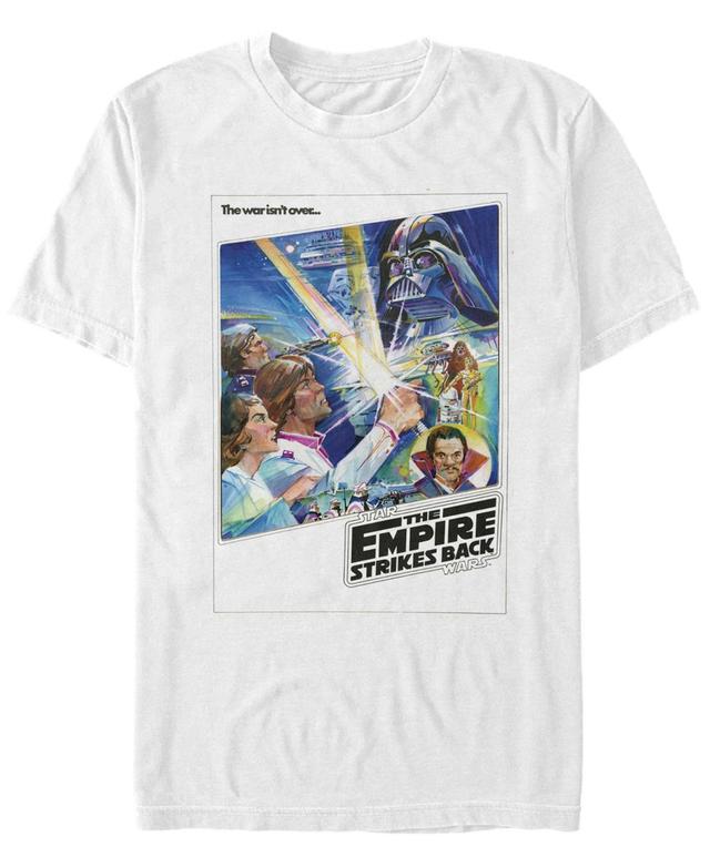 Fifth Sun Mens Star Wars Empire Strikes Back War Isnt Over Poster Short Sleeve T-Shirt Product Image