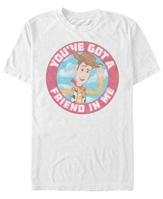 Mens Disney Pixar Toy Story Woody Friend In Me Logo Graphic Tee Product Image