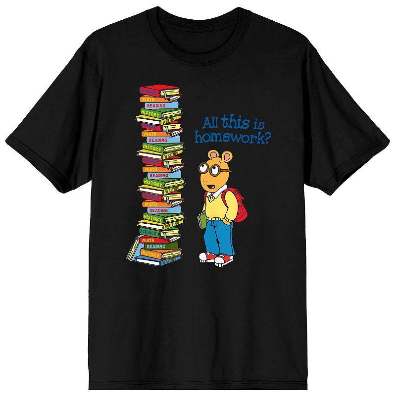 Mens Arthur All This Is Homework Tee Product Image