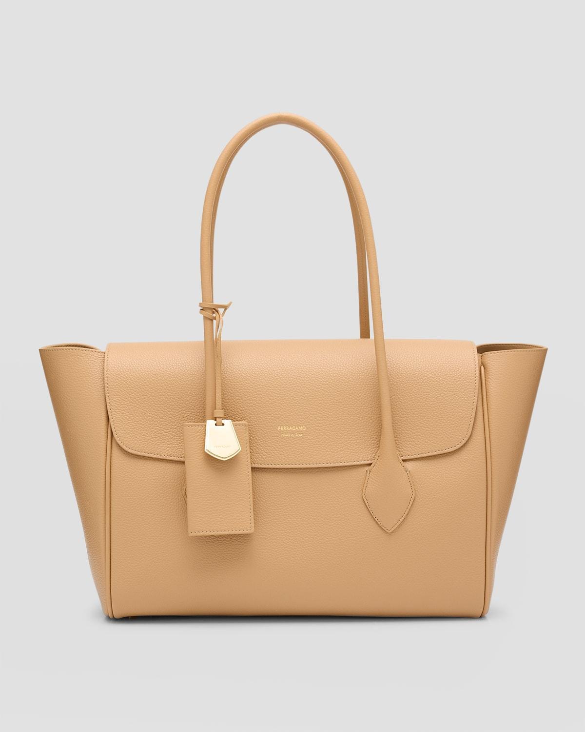 Classic Calfskin Top Handle Tote Bag Product Image