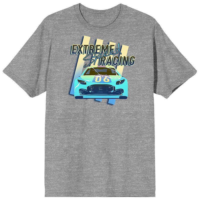 Mens Car Fanatic Blue 06 Race Car Tee Product Image