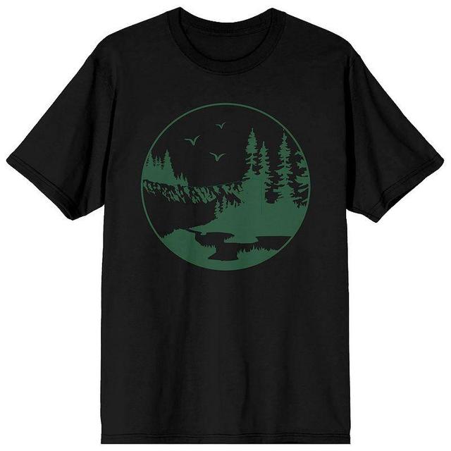 Mens Adventure Society Mountains Vacation Tee Product Image