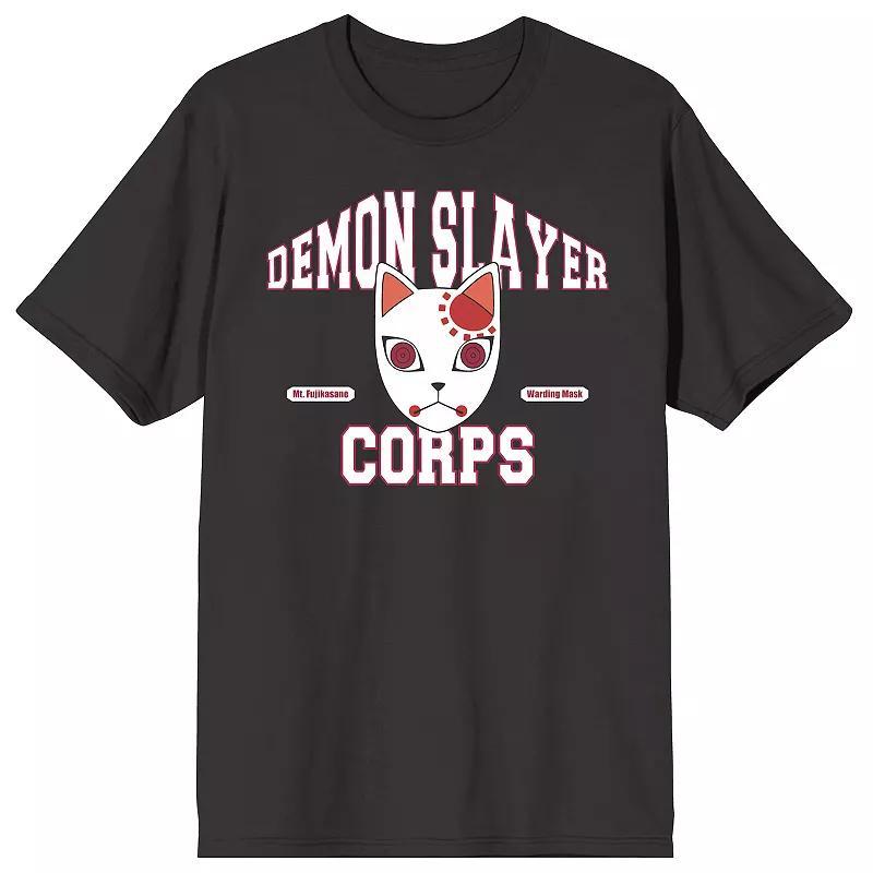 Mens Demon Slayer Corps Tanjiro Short Sleeve Graphic Tee Product Image