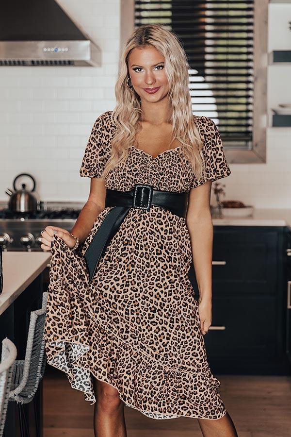 Simply Radiant Leopard Midi Product Image