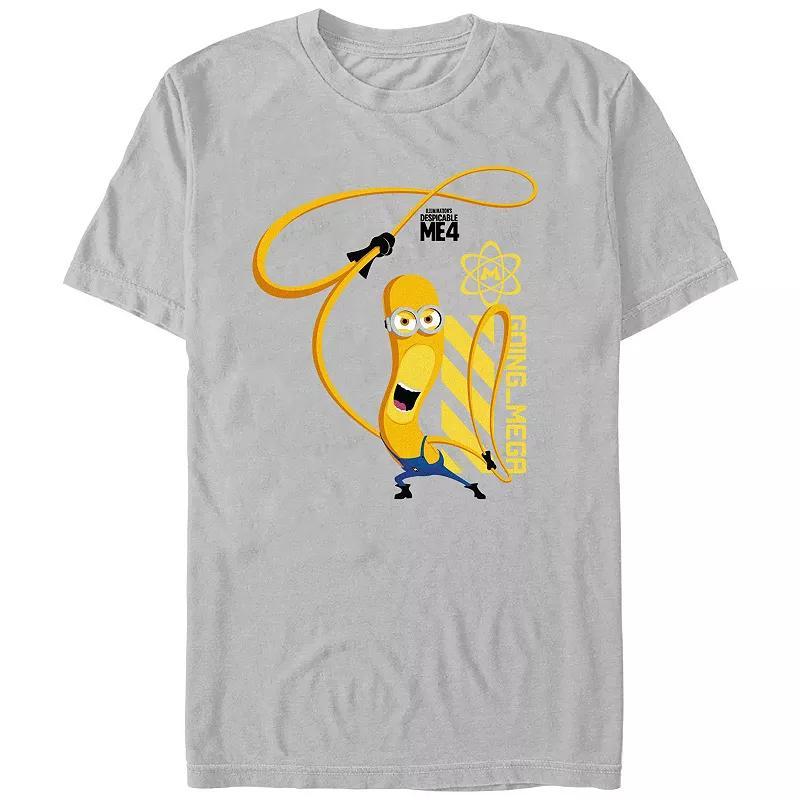 Mens Despicable Me 4 Going Mega Tim Graphic Tee Product Image