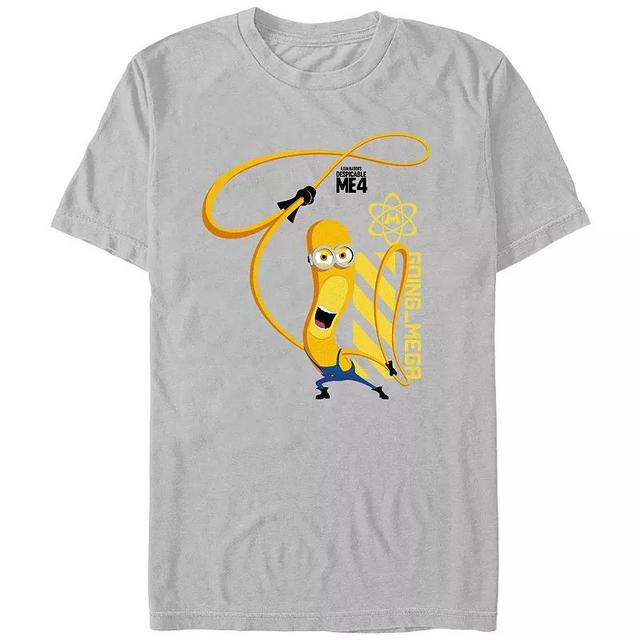 Mens Despicable Me 4 Going Mega Tim Graphic Tee Product Image