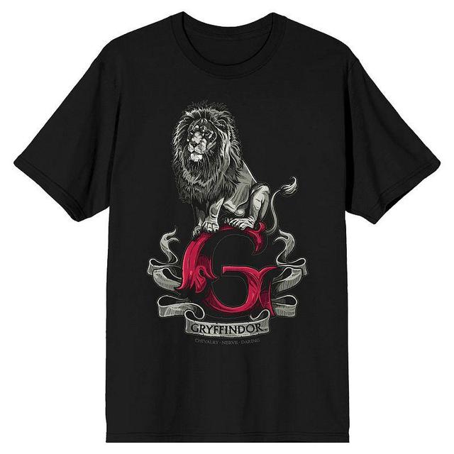 Mens Harry Potter Gryffindor Lion Tee Product Image