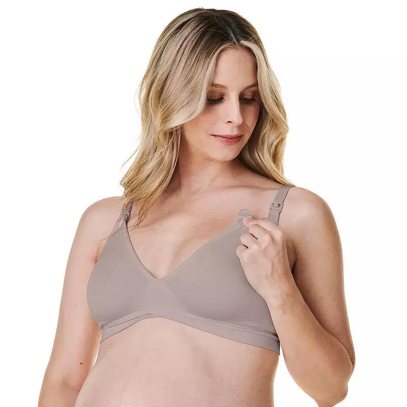 Womens Bravado Designs V-Neck Maternity & Nursing Bra 11046BA Product Image