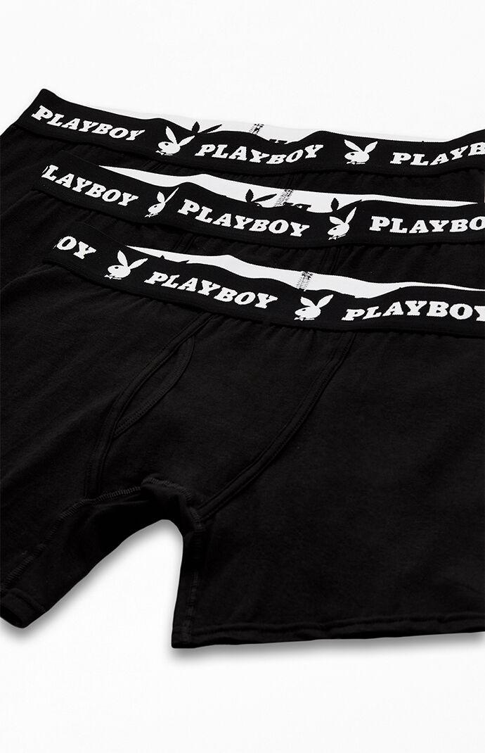 Playboy By PacSun Men's 3 Pack Boxer Briefs Product Image