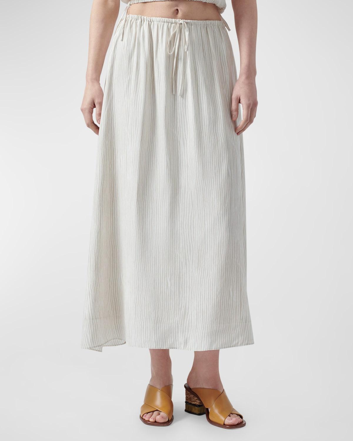 Beach Pebble Maxi Skirt Product Image