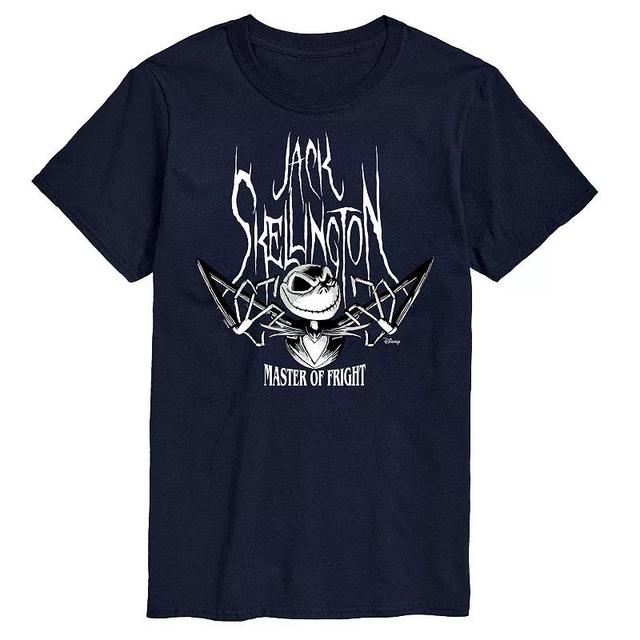 Disneys The Nightmare Before Christmas Jack Skellington Mens Master of Fright Graphic Tee Product Image