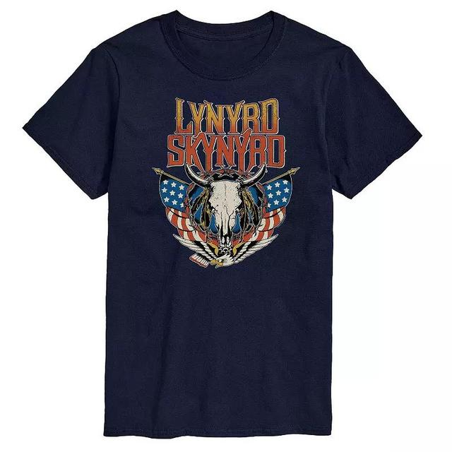 Big & Tall Lynyrd Skynyrd Steer Skull Graphic Tee, Mens Product Image