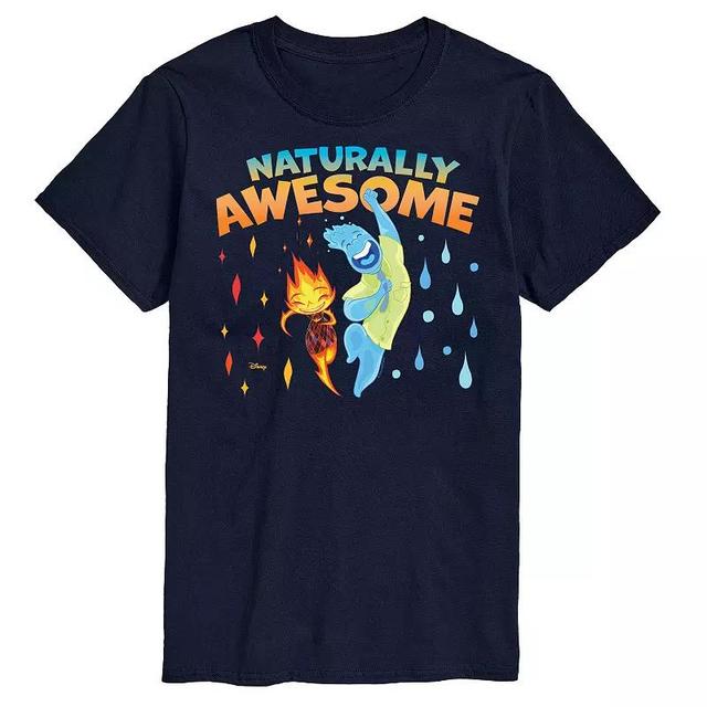 Mens Elemental Naturally Awesome Tee Blue Product Image