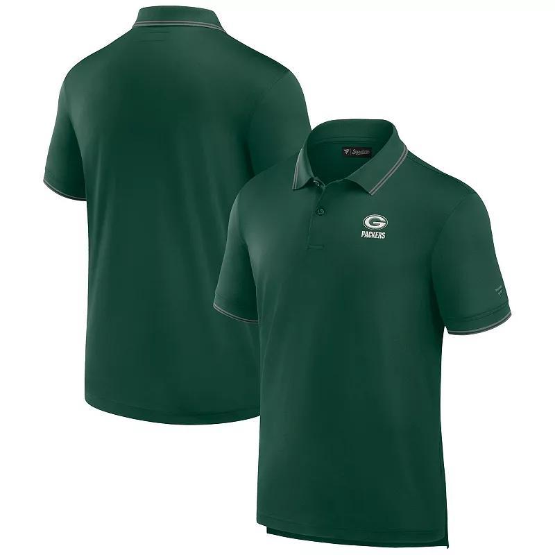 Mens Fanatics Signature Bay Packers Pique Polo Shirt Product Image