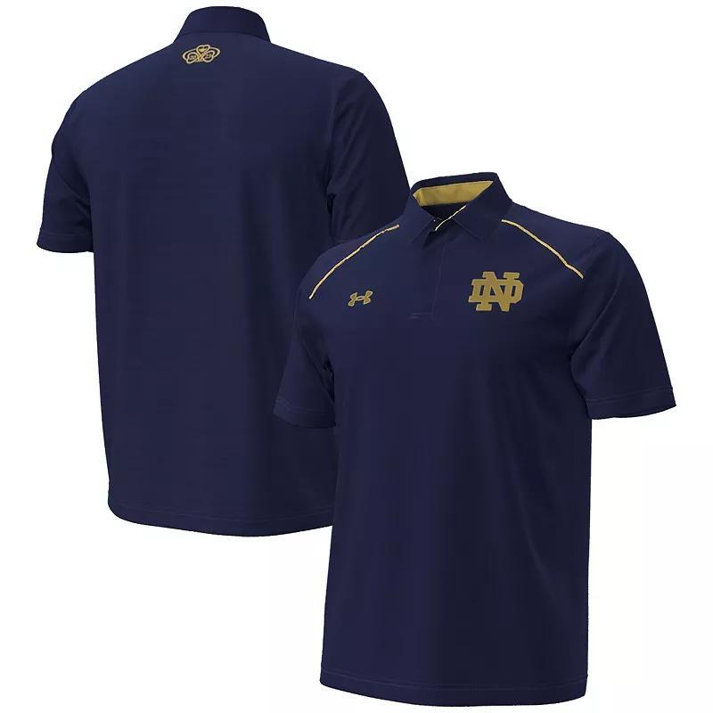 Mens Under Armour Notre Dame Fighting Irish 2023 Aer Lingus College Football Classic Polo Blue Product Image