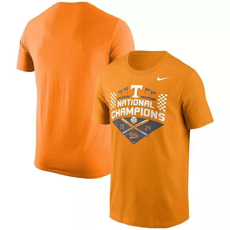 Mens Nike Tennessee Tennessee Volunteers 2024 NCAA Mens Baseball College World Series Champions Official Logo T-Shirt Product Image