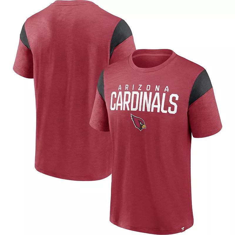 Mens Fanatics Branded Cardinal/Black Arizona Cardinals Home Stretch Team T-Shirt Product Image