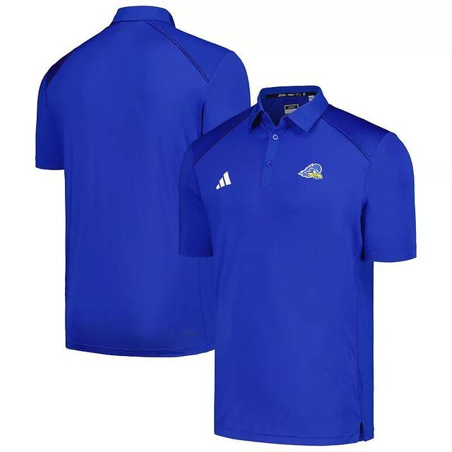 Mens adidas Royal Delaware Fightin Hens Classic AEROREADY Polo Product Image