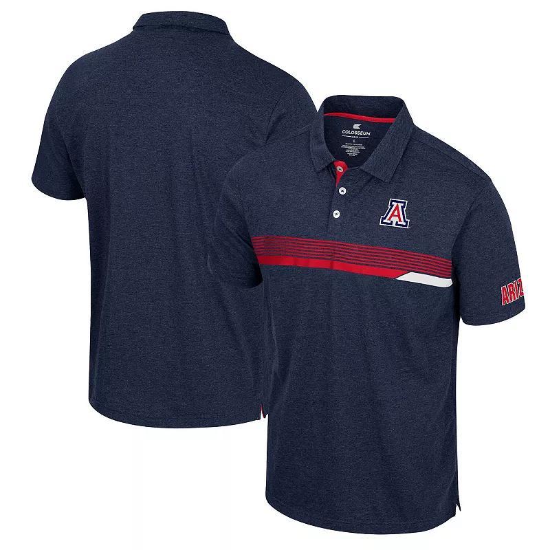 Mens Colosseum Virginia Cavaliers No Problemo Polo Blue Product Image