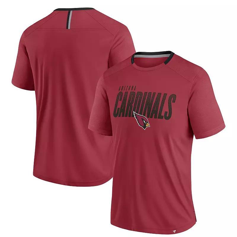 Mens Fanatics Cardinal Arizona Cardinals Defender Fade Slant T-Shirt Product Image