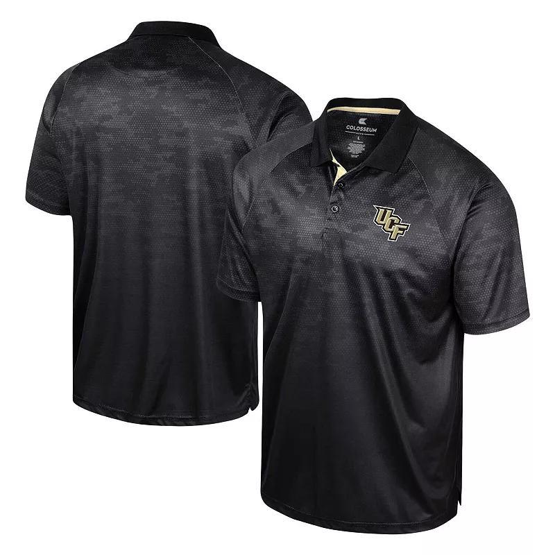 Mens Colosseum UCF Knights Honeycomb Raglan Polo Product Image