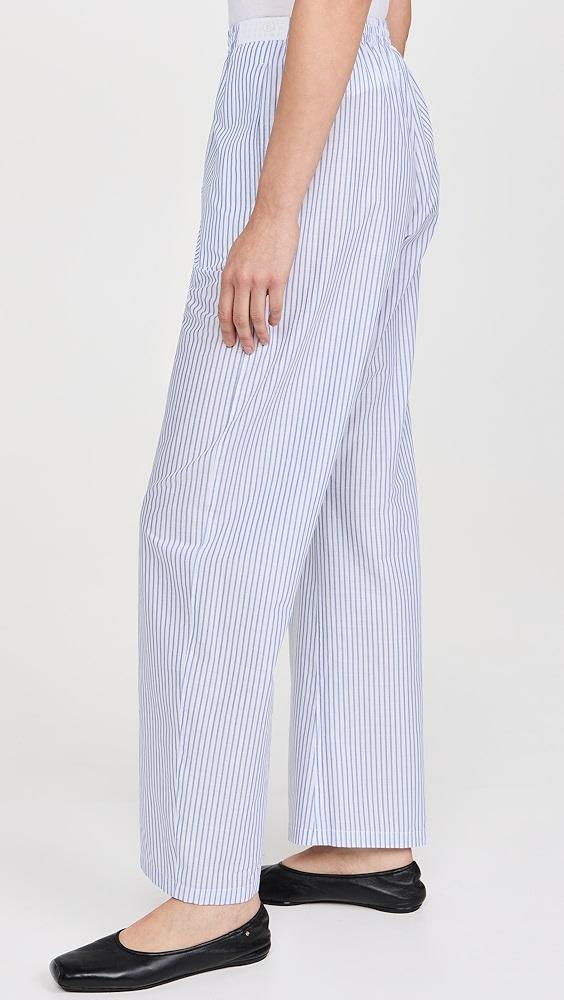 MM6 Maison Margiela Striped Cotton Poplin Pants | Shopbop Product Image