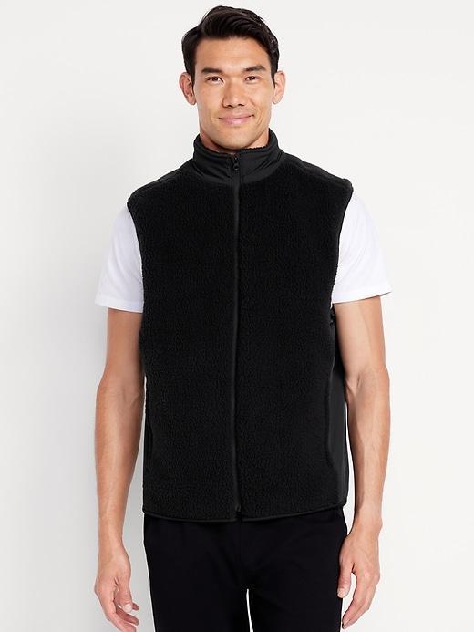 Sherpa Zip Vest Product Image