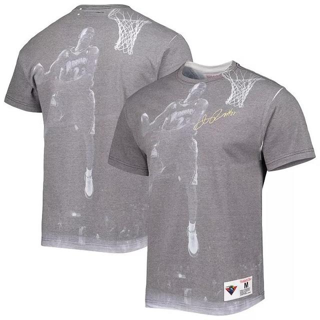 Mens Mitchell & Ness Jason Richardson Heather Gray Golden State Warriors Above The Rim T-Shirt Product Image