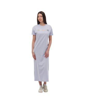 Women's Tussah Chest Logo T-Shirt Dress Product Image