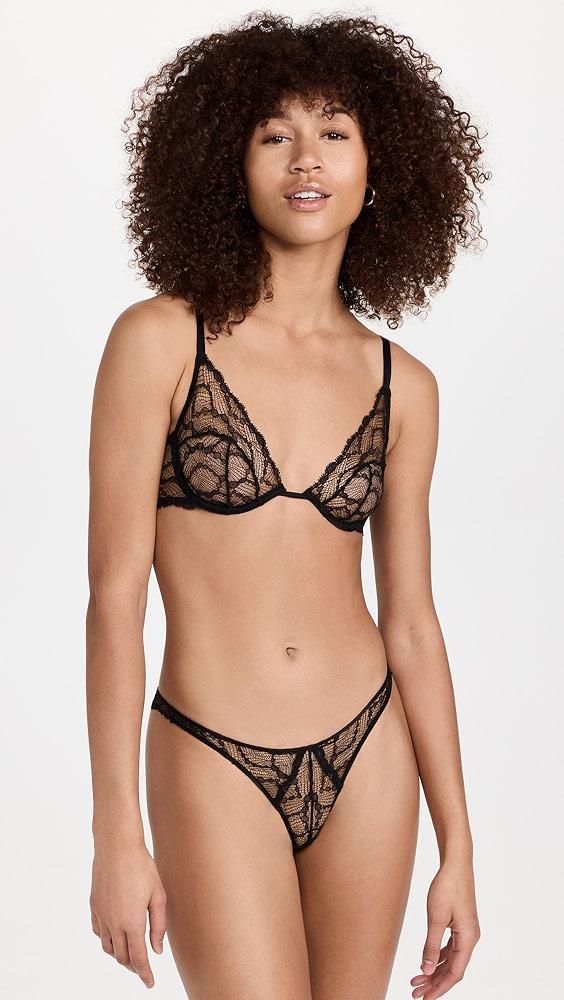 Kiki De Montparnasse Mon Cheri Demi Bra | Shopbop Product Image