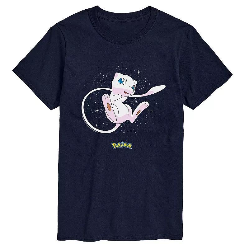 Mens Pokemon Starry Mew Tee Product Image