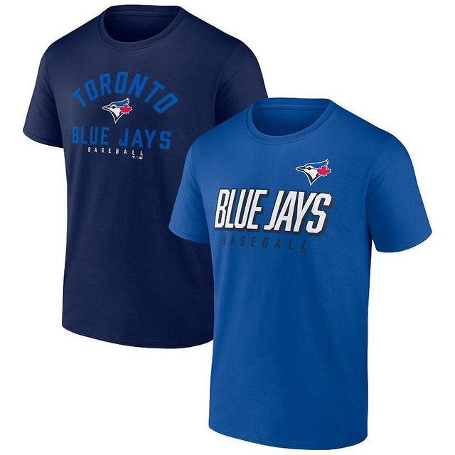 Mens Fanatics Royal Toronto Blue Jays Player Pack T-shirt Combo Set - Royal Product Image