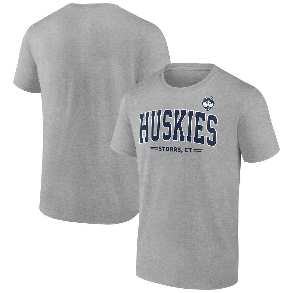 NCAA UConn Huskies Mens Bi-Blend T-Shirt Product Image