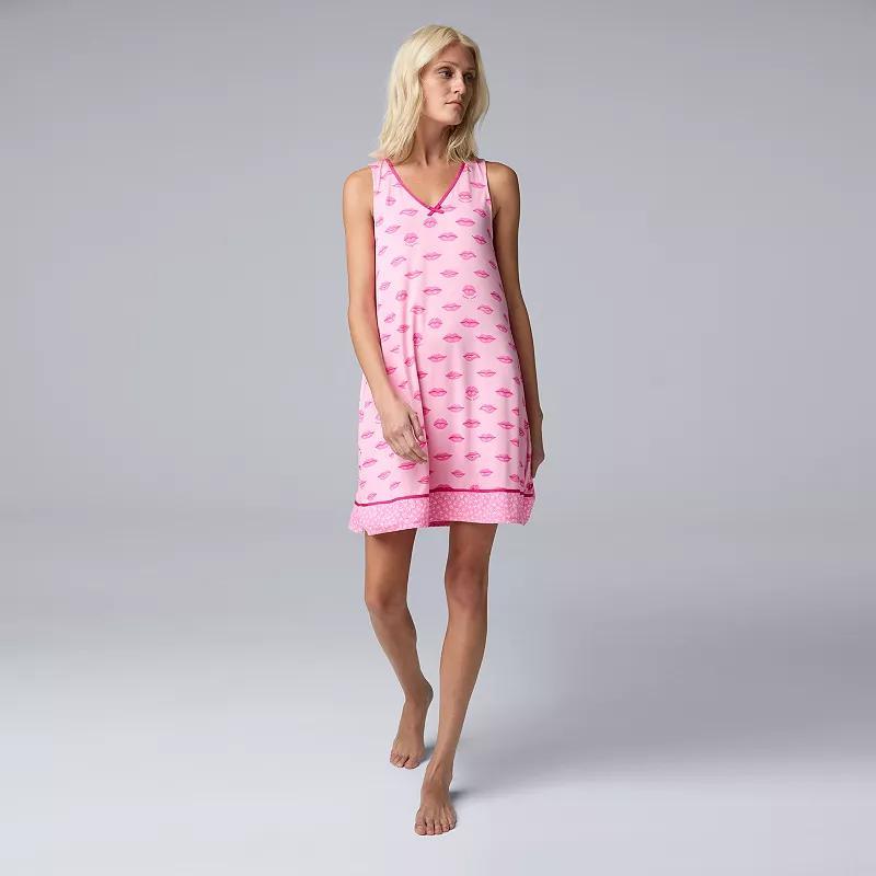 Womens Simply Vera Vera Wang Chemise Product Image