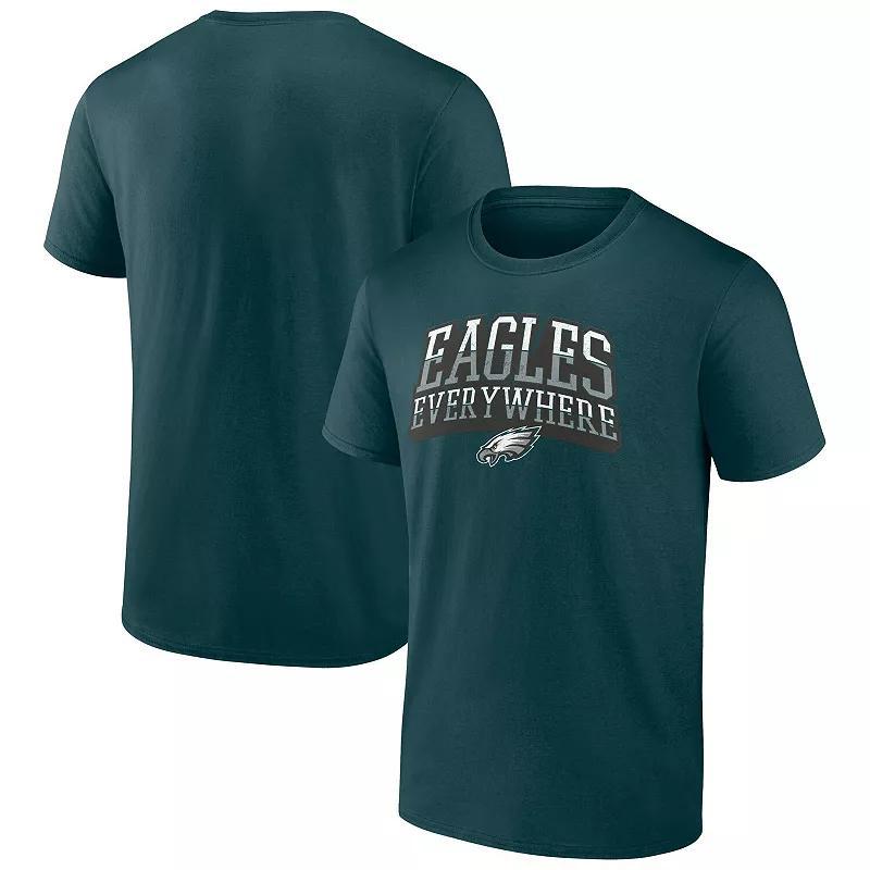 Mens Fanatics Midnight Philadelphia Eagles Everywhere T-Shirt Product Image