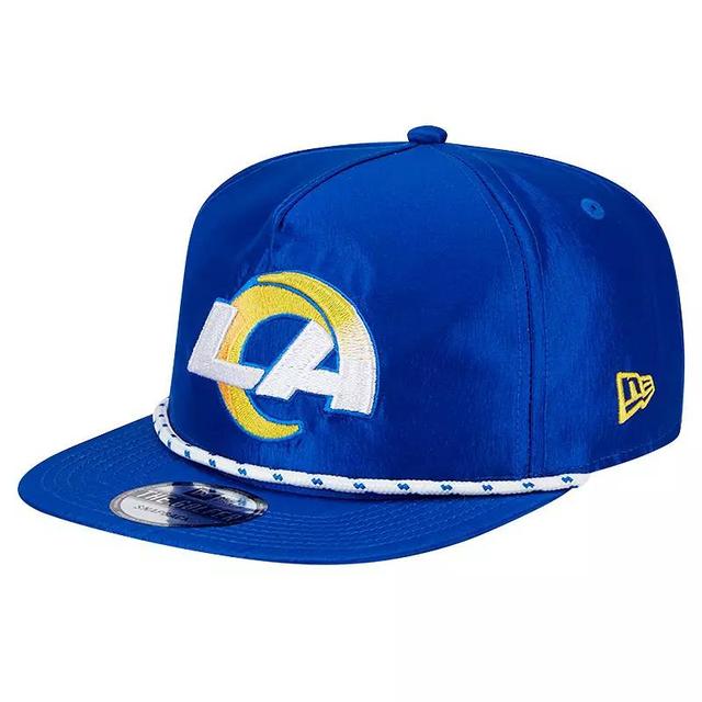 Mens New Era Royal Los Angeles Rams Rope Golfer Snapback Hat Product Image