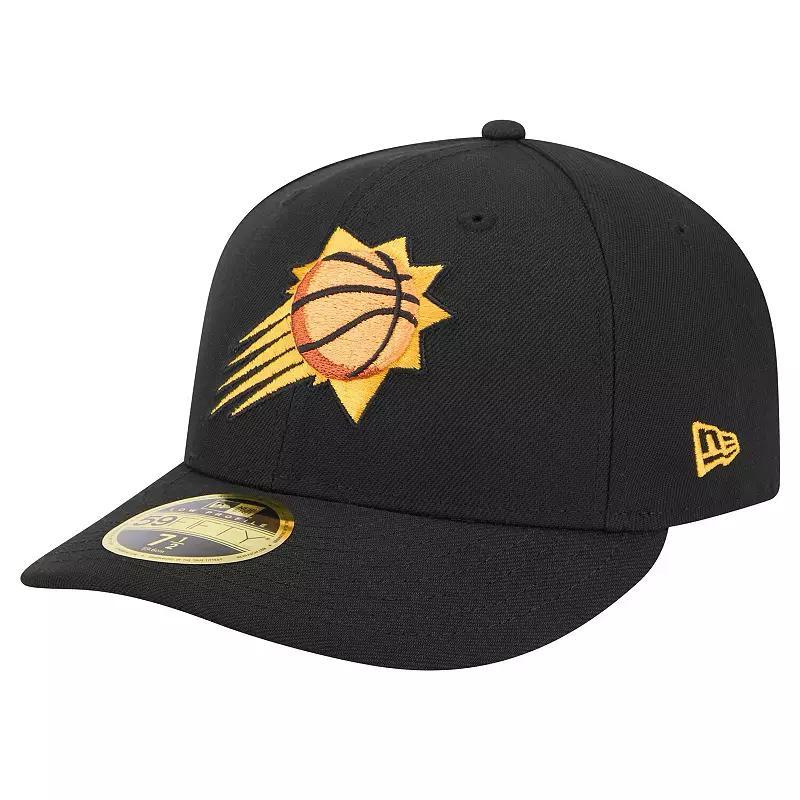 Mens New Era Black Phoenix Suns Low Profile Core 59FIFTY Fitted Hat Product Image