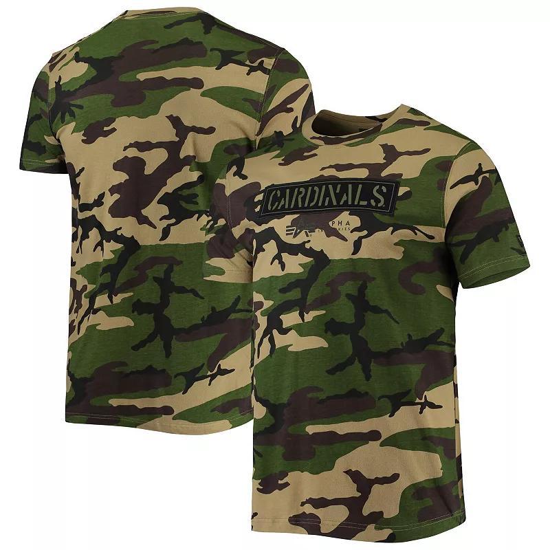 Mens New Era Camo St. Louis Cardinals Club T-Shirt Product Image