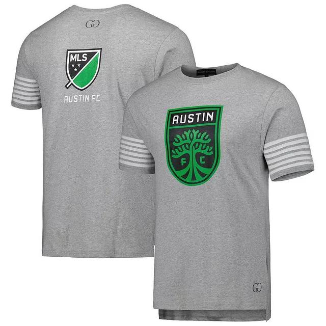 Mens Grungy Gentleman Gray Austin FC T-Shirt Product Image