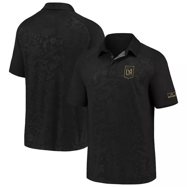 Fanatics Mens Black Lafc Iconic Defender Polo Shirt - Black Product Image