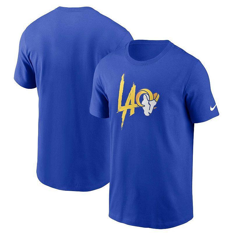 Mens Nike Royal Los Angeles Rams Local Essential T-Shirt Product Image