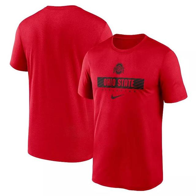 Mens Nike Scarlet Ohio State Buckeyes 2024 Sideline Legend Performance T-Shirt Product Image