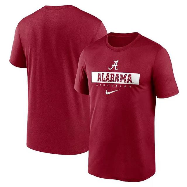 Mens Nike Crimson Alabama Crimson Tide 2024 Sideline Legend Performance T-Shirt Product Image