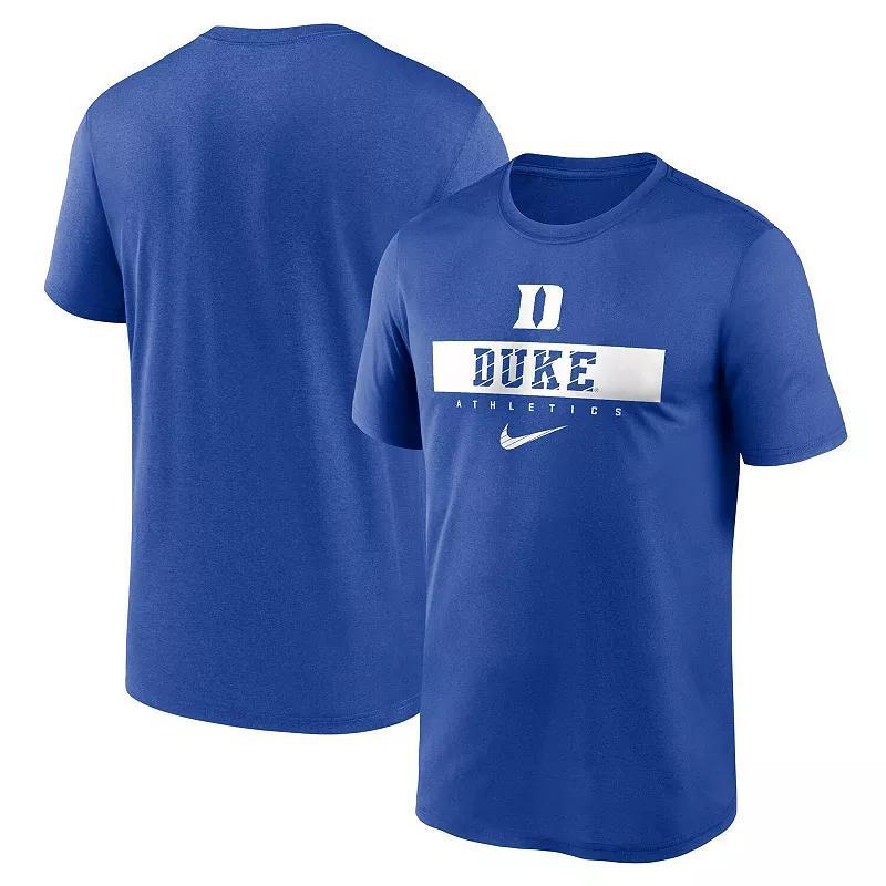 Mens Nike Royal Duke Devils 2024 Sideline Legend Performance T-Shirt Product Image