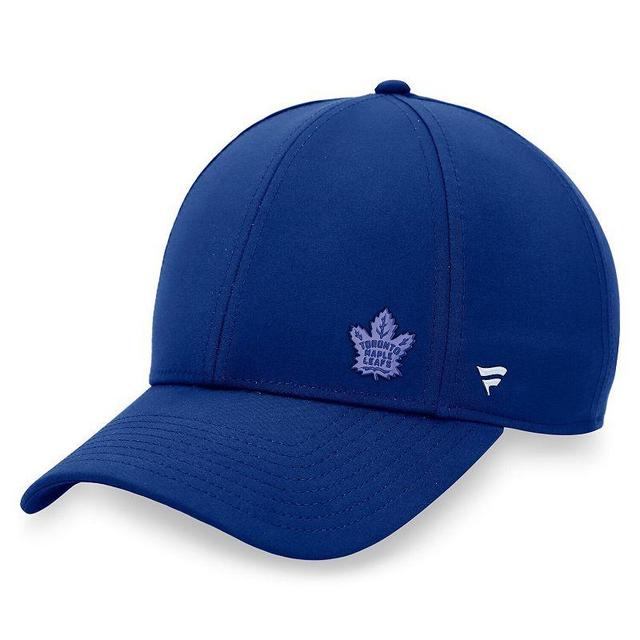 Womens Fanatics Branded Blue Toronto Maple Leafs Authentic Pro Road Structured Adjustable Hat Product Image