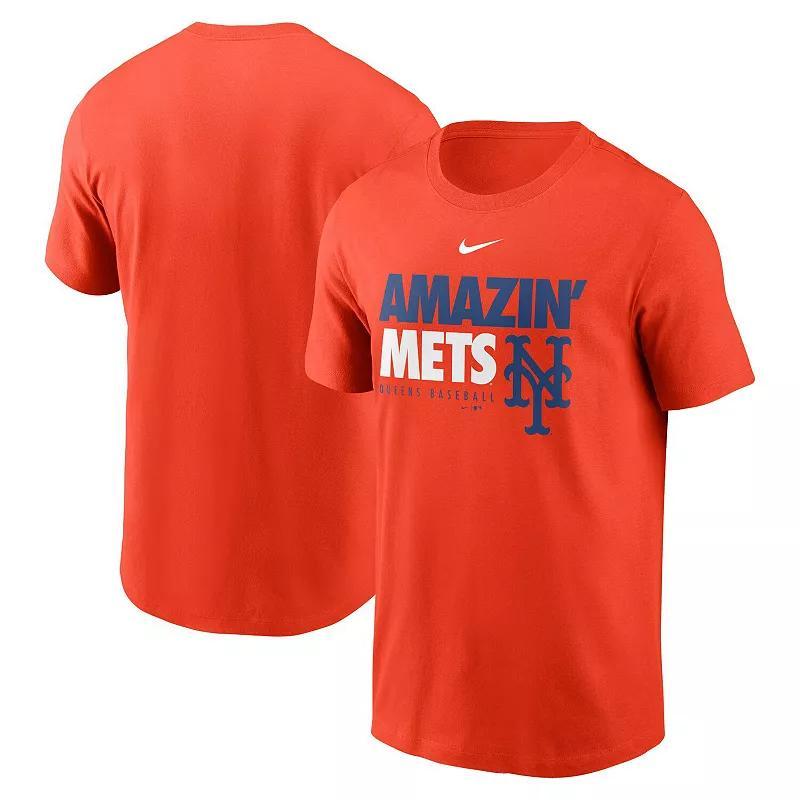 Mens Nike New York Mets Amazin Mets Local Team T-Shirt Product Image