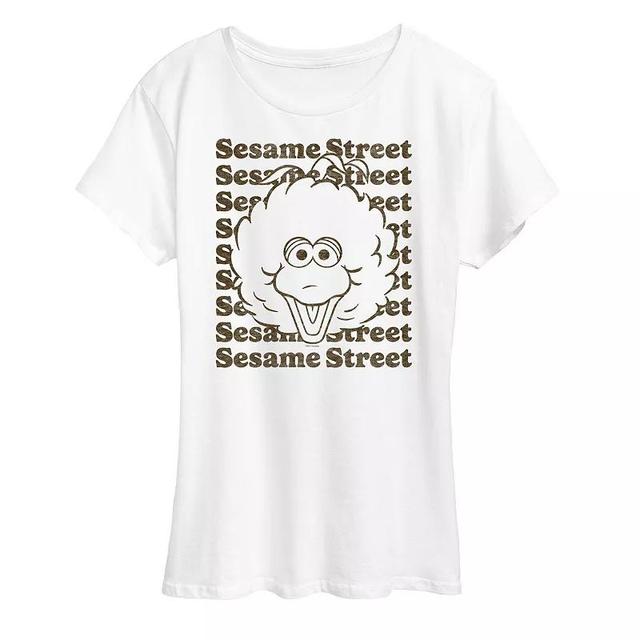 Womens Sesame Street Big Bird Graphic Tee Product Image